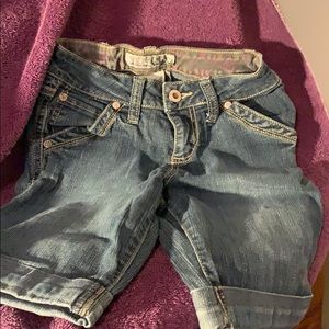 YMI Blue Jean Shirts Girls Size 8
